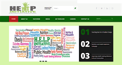Desktop Screenshot of helpinitiative.org